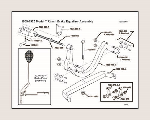 Foot Break Equalizer Assembly