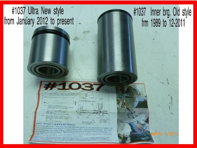 Inner Carrier Bearings (set of 2)
